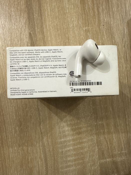 Airpods Pro 2 USB-C,Lightning Левый или Праввйнаушник