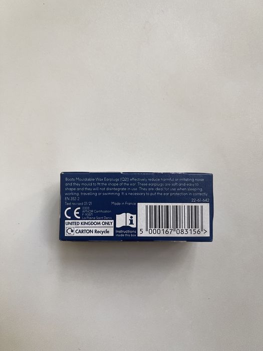 Беруши восковые