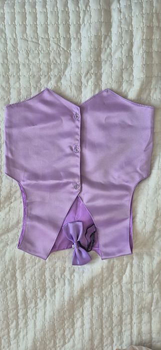 Желетка с бантиком и пояс