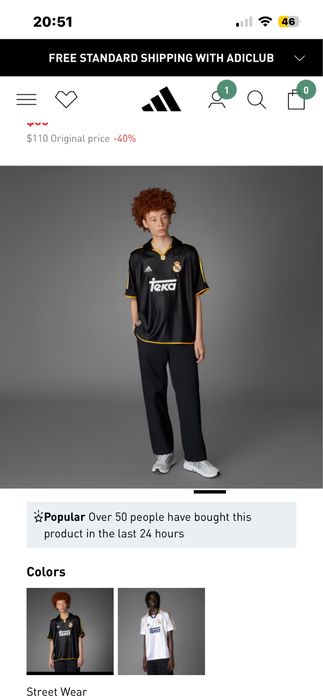 Футболка" Real Madrid" adidas original