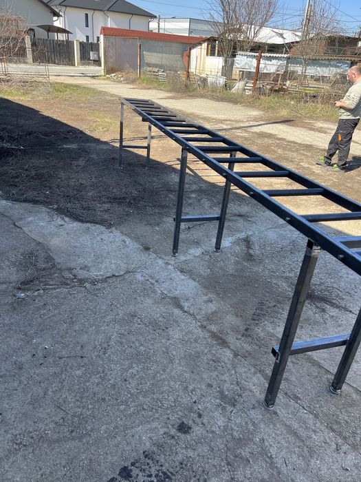 Masa cu role pentru debitat metal 6000/450/1000  nou