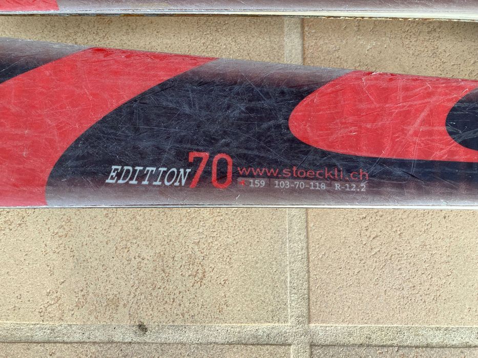 Ски Stockli с автомати Salomon