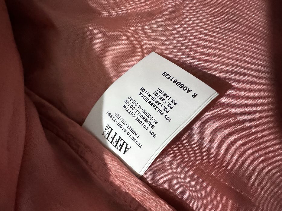 Moschino Cheap and Chic Pink Lace long Blazer