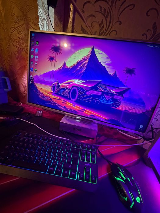 gaming компютър+setup