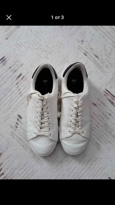 Бели маратонки  ниски