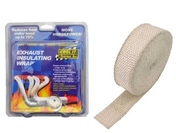 Термо Изолационна Лента Колектори Изпускателни Тръби Ауспуси Изолация