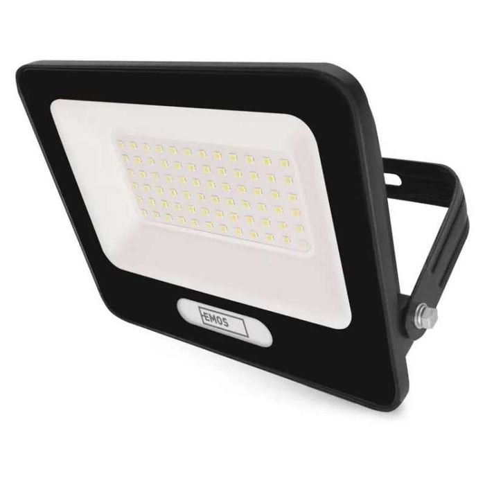 LED прожектор GLARO 50W, черен, IP65, 5000 lm, неутрално бял