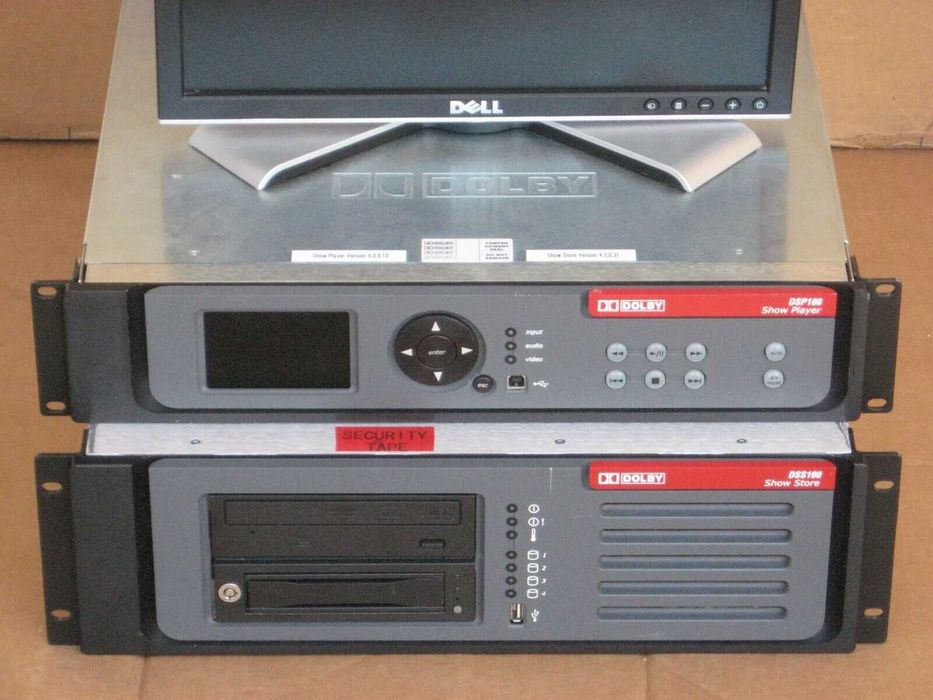 Dolby DSS100 cinema server / DSP100 cinema player