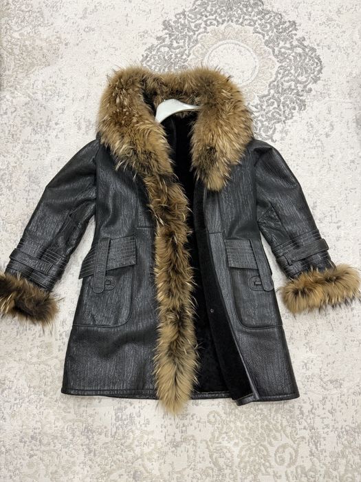 Женская натуральная дубленка