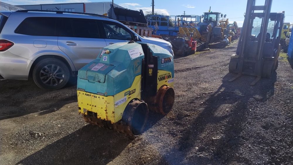 Cilindru compactor Ammann Rammax 1575 2017 picior oaie telecomanda