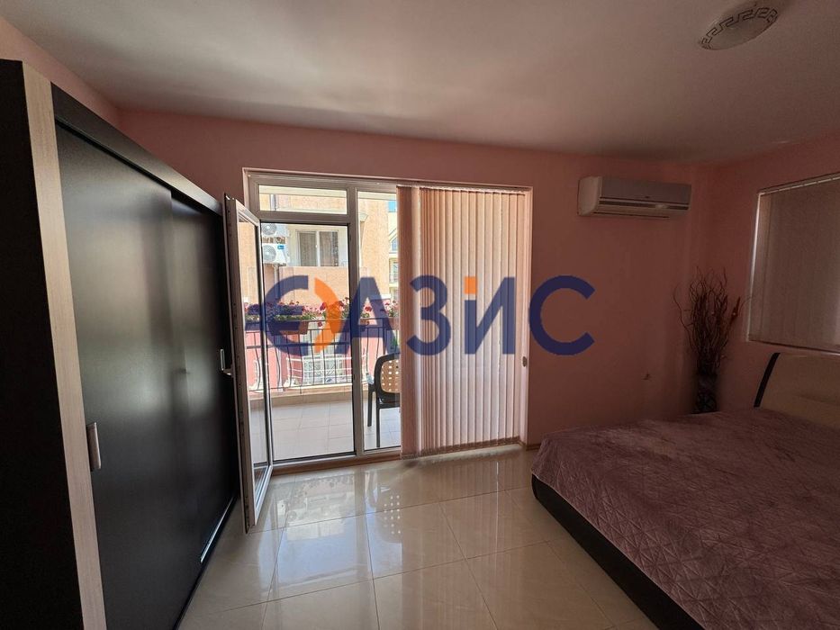 Апартамент с 2 спални без такса поддръжка, кв. Черно Море, Несебър, 77