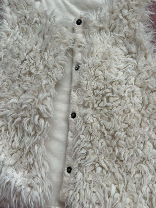 Vestă de damă H&M din blană/lână