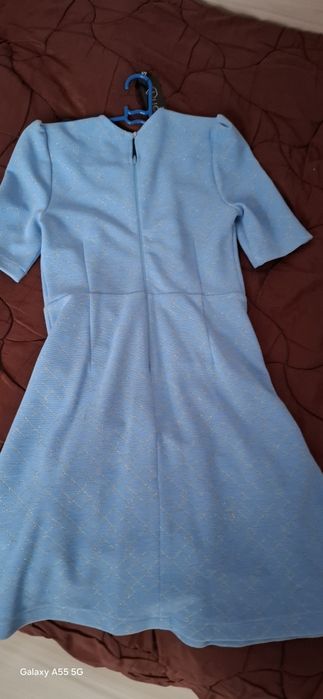 Дамска  синя рокля