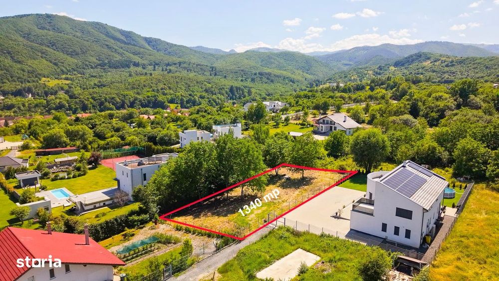 Teren 1340 mp în Cisnădioara... Cetatea Medievală și Munții Făgăraș