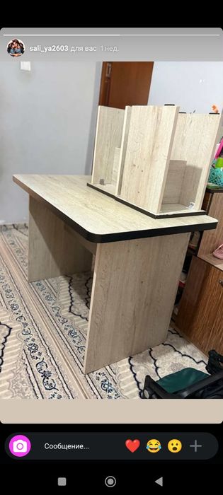 Лофт стол, кухонный уголок сотилади