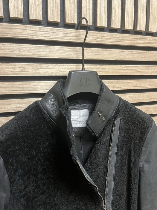 PINKO : Яке/ Палто естествена кожа размер М / Оригинал