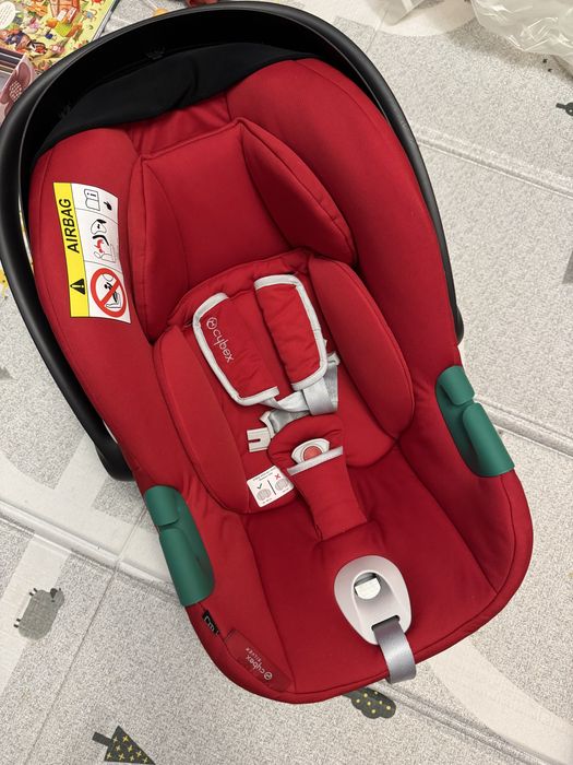 Scoica auto Cybex Silver ATON B2 I-SIZE Dynamic Red