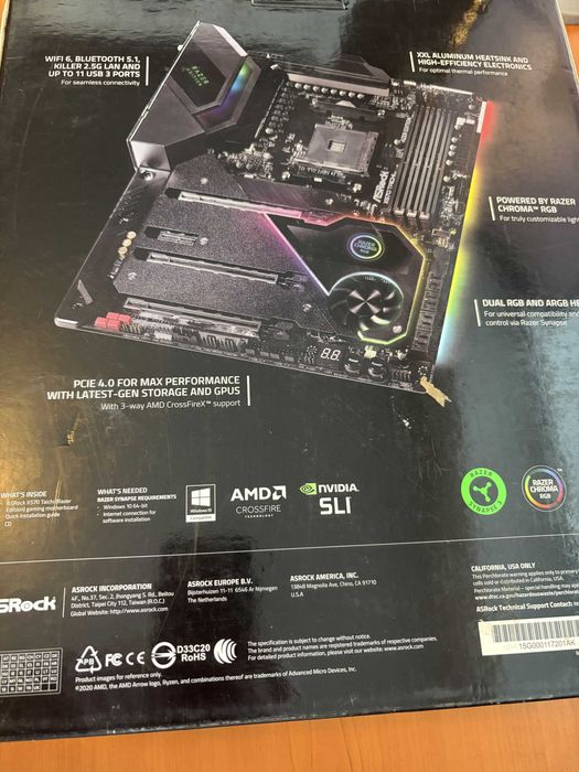 Asrock X570 Taichi Razer Edition