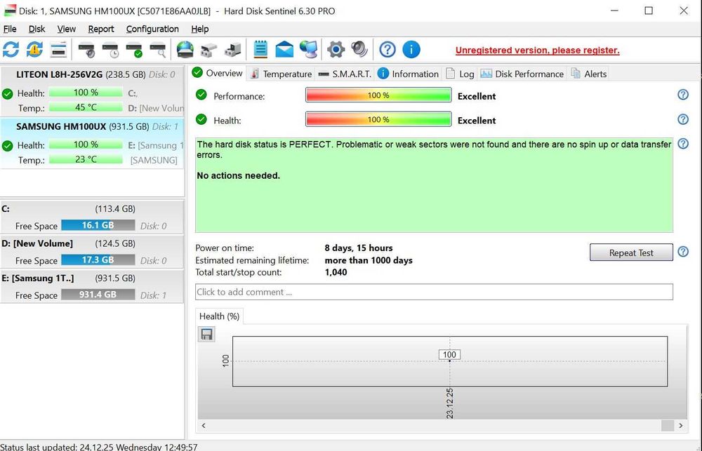 HDD extern Samsung S2 1TB USB 3.0 2.5"(made in Korea) 8 zile utilizare