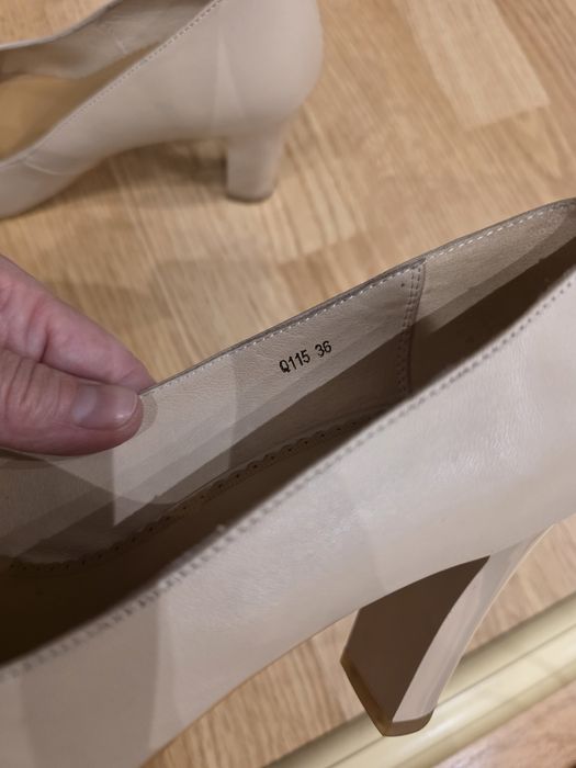 Pantofi, piele naturala, mărimea 36