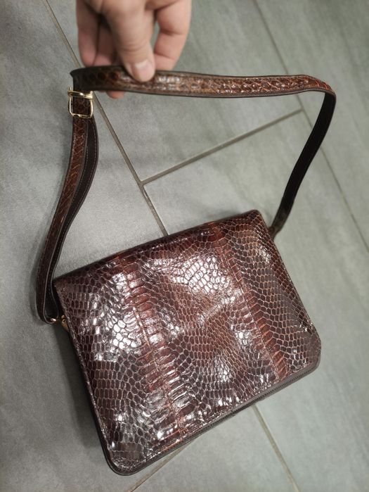 Питон / Кожена Чанта / Дамска Чанта