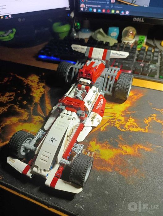 Lego technic, pull back, Болид Формулы 1