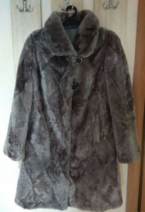 Шуба мутон женская