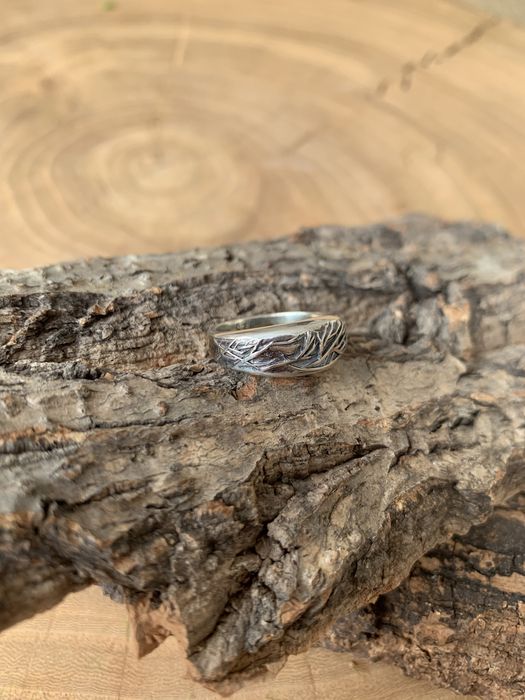 Кольцо из серебра ручной работы