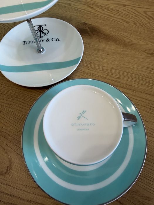 Tiffany & Co сет комплект за кафе / чай