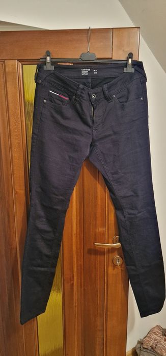 Blugi skinny, negri, Tommy Hilfiger Denim, W 31 L 32