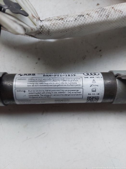 Airbag Cortina Dreapta Fata Audi A8 Iii (4H2, 4H8, 4Hc, 4Hl) [ 2009 -