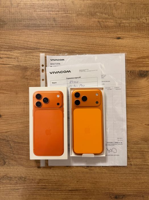 iPhone 17 PRO MAX Виваком Гаранционен ! Cosmic Orange