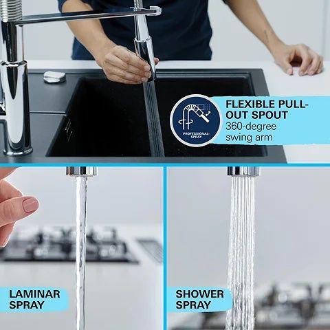 Смесител за кухненска мивка Grohe Get Professional