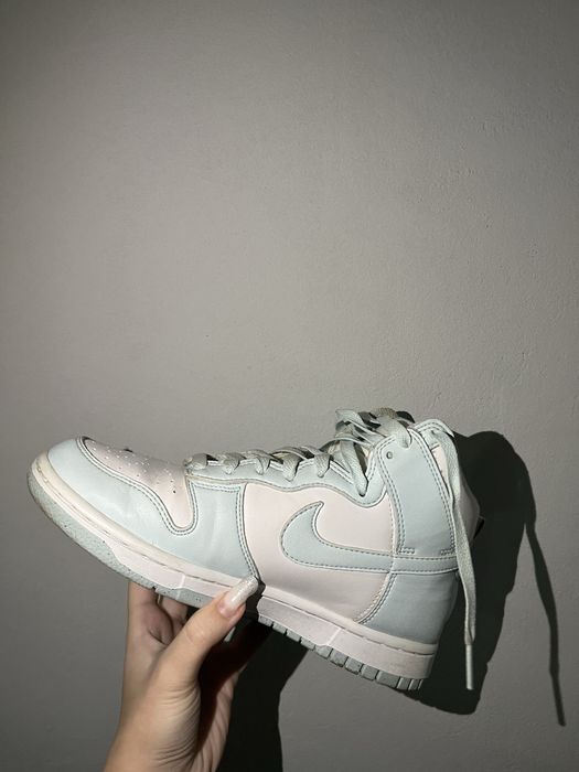 Dunk uri high, purtate o singura data, marimea 38,5, baby blue