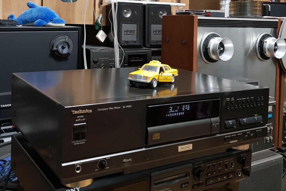 Compact Disc Deck Audio Stereo Vintage TECHNICS SL PS50 Black Bucuresti ...