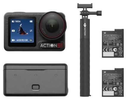 Экшн-камера DJI Osmo Action 5 Pro Adventure Combo