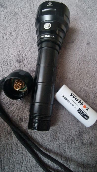 Lanterna scufundari Wurkkos DL70
