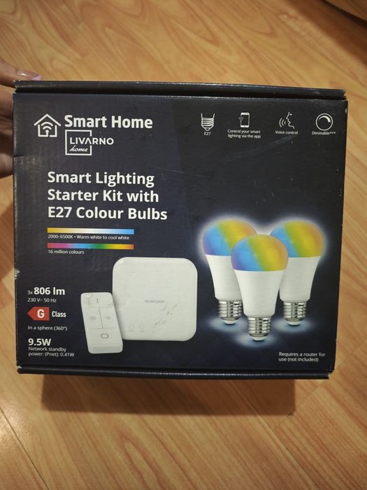 Комплект Smart Home Livarno – смарт осветление стартов пакет
