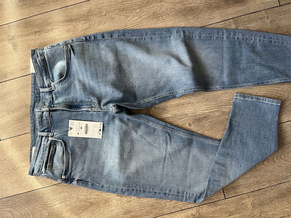 ZARA - Mid Waist Skinny Leg- Нови дънки размер 34 / Оригинал