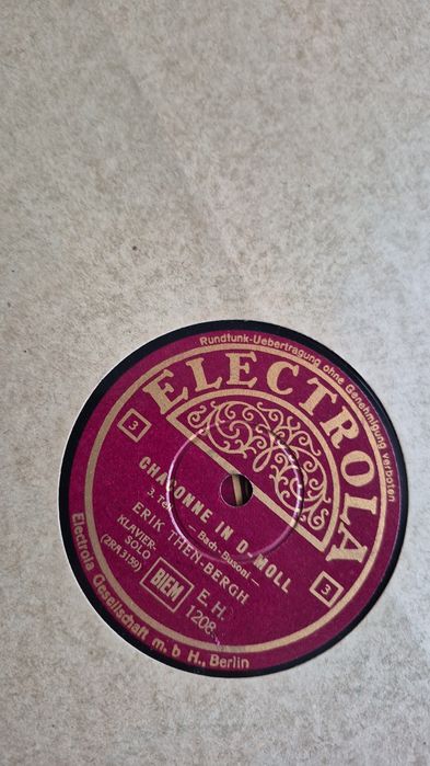 Vând 10 Discuri Grammophon & patefon colectie muzica clasică( 1 album)