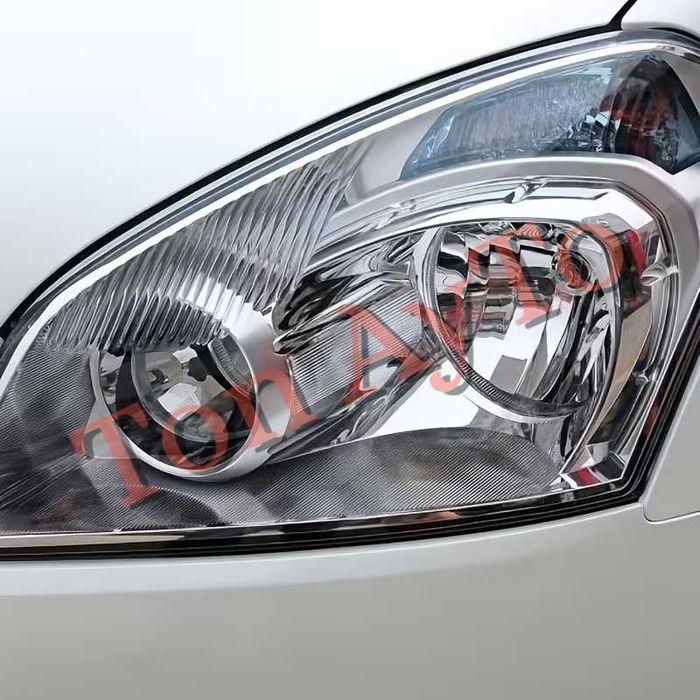Стъкла Капаци Нисан Кашкай Qashqai Nissan 2007 - 2010 Комплект Стъкла Фарове Капаци