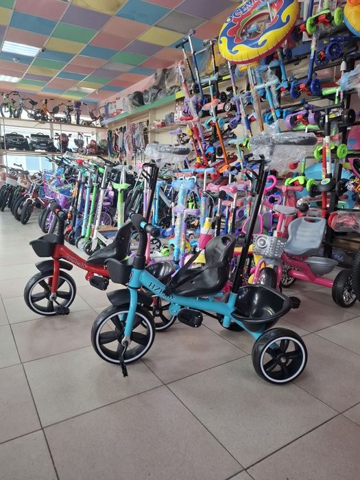 Детские 3х колёсные велосипед