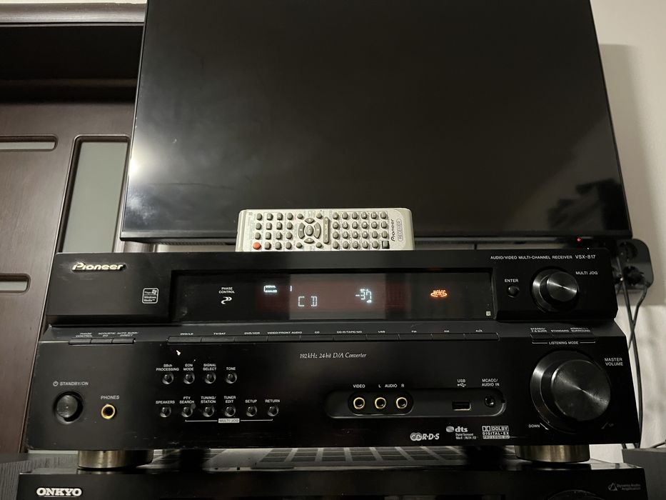 Receiver Pioneer VSX-817 cu telecomana originala