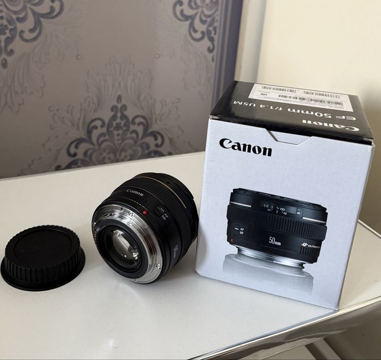 Объектив canon 50mm 1.4 EF