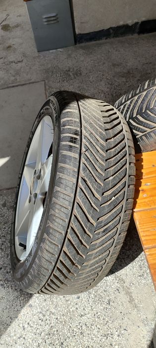 Лети джанти 17"  4х114.3 за Chevrolet Epica с почти нови всесезонни гуми с ГАРАНЦИЯ