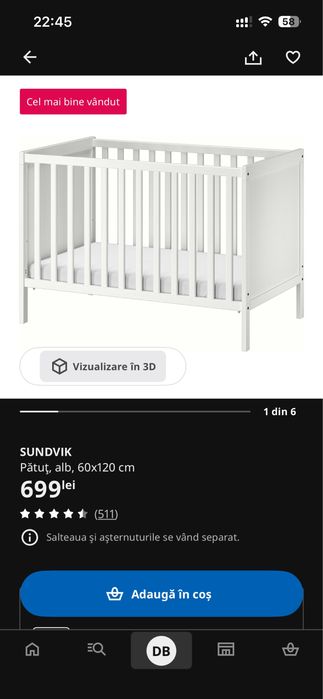 Patut sundvik cadou saltea