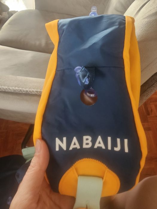 Детски гръден пояс с плувки tiswim до 30 кг,