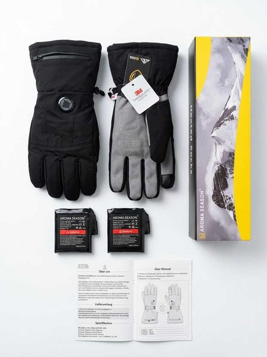 ръкавици Aroma Season (с 3M Thinsulate изолация и 2 бр. батерии 3000 mAh) отопляеми