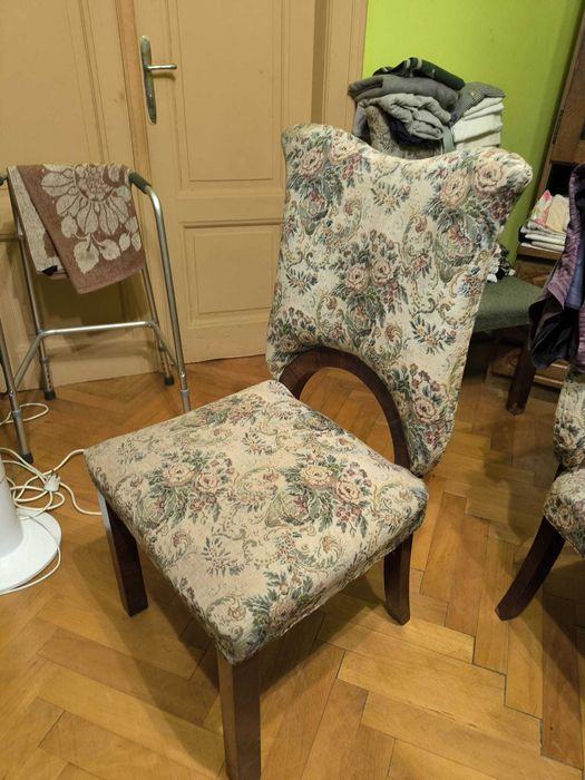 Set Mobilier Interbelic Art Deco Furnir Rădăcină de Nuc