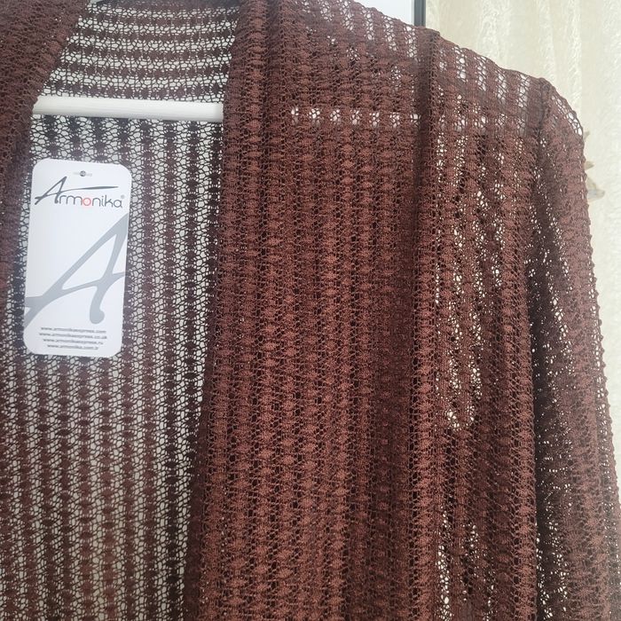 Cardigan dama transparent